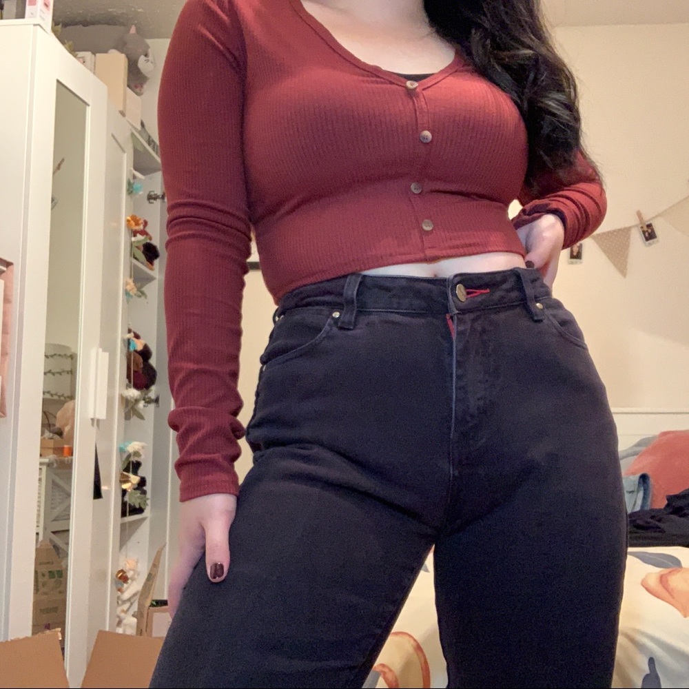 VINTAGE 🌿 Wrangler / Black Mom Jeans